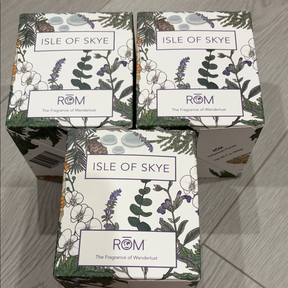 Isle of skye candle